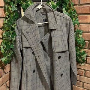 Abercrombie and Fitch grey pea coat